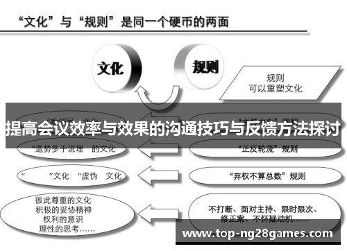 提高会议效率与效果的沟通技巧与反馈方法探讨
