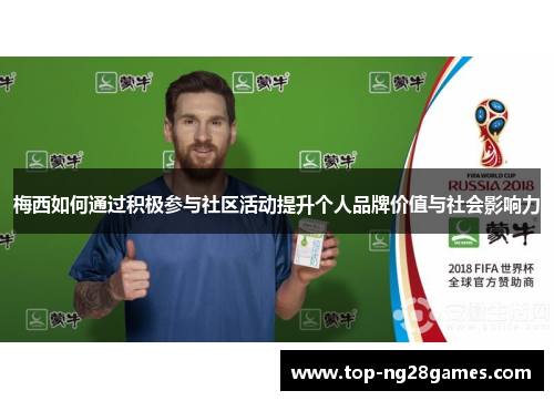 梅西如何通过积极参与社区活动提升个人品牌价值与社会影响力 梅西如何通过积极参与社区活动提升个人品牌价值与社会影响力