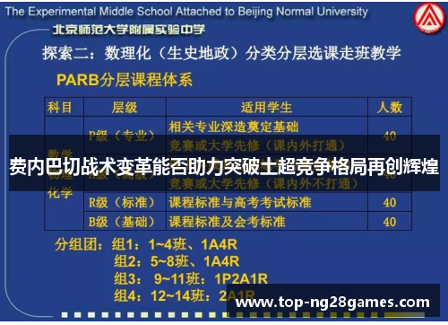 费内巴切战术变革能否助力突破土超竞争格局再创辉煌